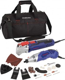 Kit de herramientas giratorias y oscilantes WORKPRO